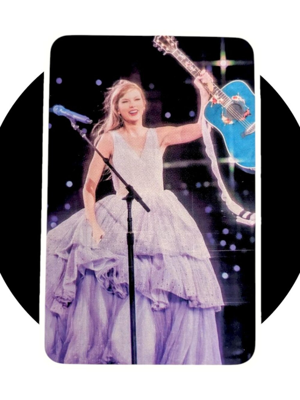 Taylor Swift Photo Trading Card (SS41): Speak Now, The Eras Tour, 3.25 in.